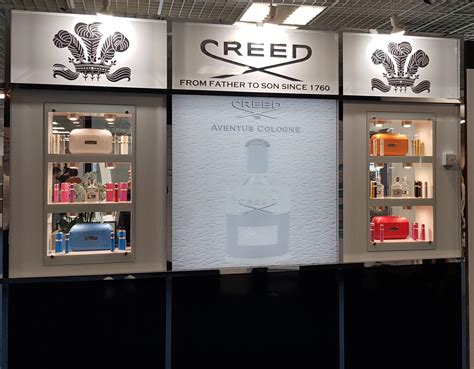 creed perfume store in paris.